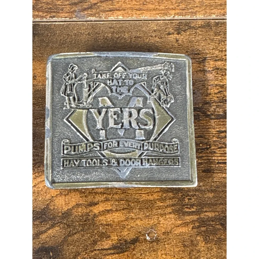 Vintage Myers Hay Tools Pumps Door Hangers Belt Buckle Lewis Buckles Chicago